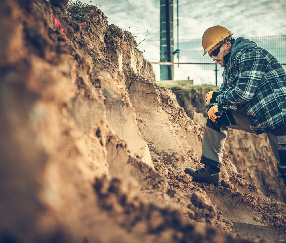 Réalisation d'étude de sol et analyse de votre terrain avec EG SOL